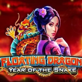 Floating Dragon Year of the Snake by Pragmatic Play, showcased at potmannicasinos.com – game logo