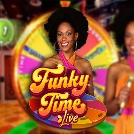 Funky Time logo by Evolution Potmanni Casino
