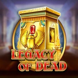 Legacy of Dead slot logo by Play'n GO at Potmanni CasinoLegacy of Dead