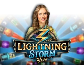 Lightning Storm logo – Live Casino by Evolution at Potmanni Casino