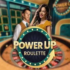 PowerUP Roulette slot logo by Pragmatic Play at Potmanni Casino